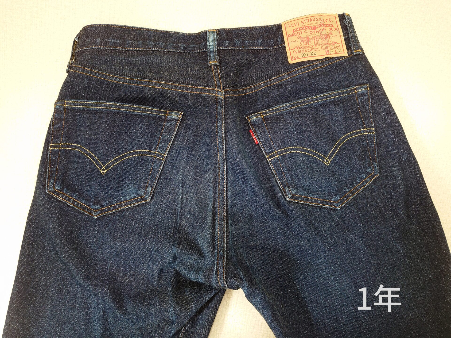 リーバイス501XX】LVC1955の2年経年変化評価とたった1つの後悔 - DENIM 
