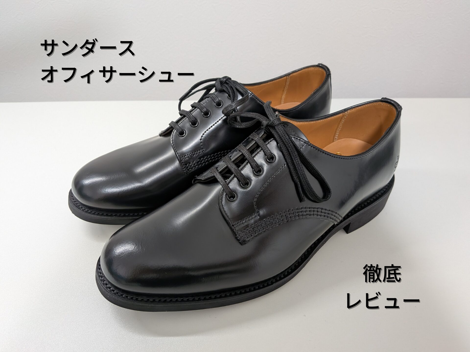 SANDERS-オフィサーシュー-アイキャッチ画像