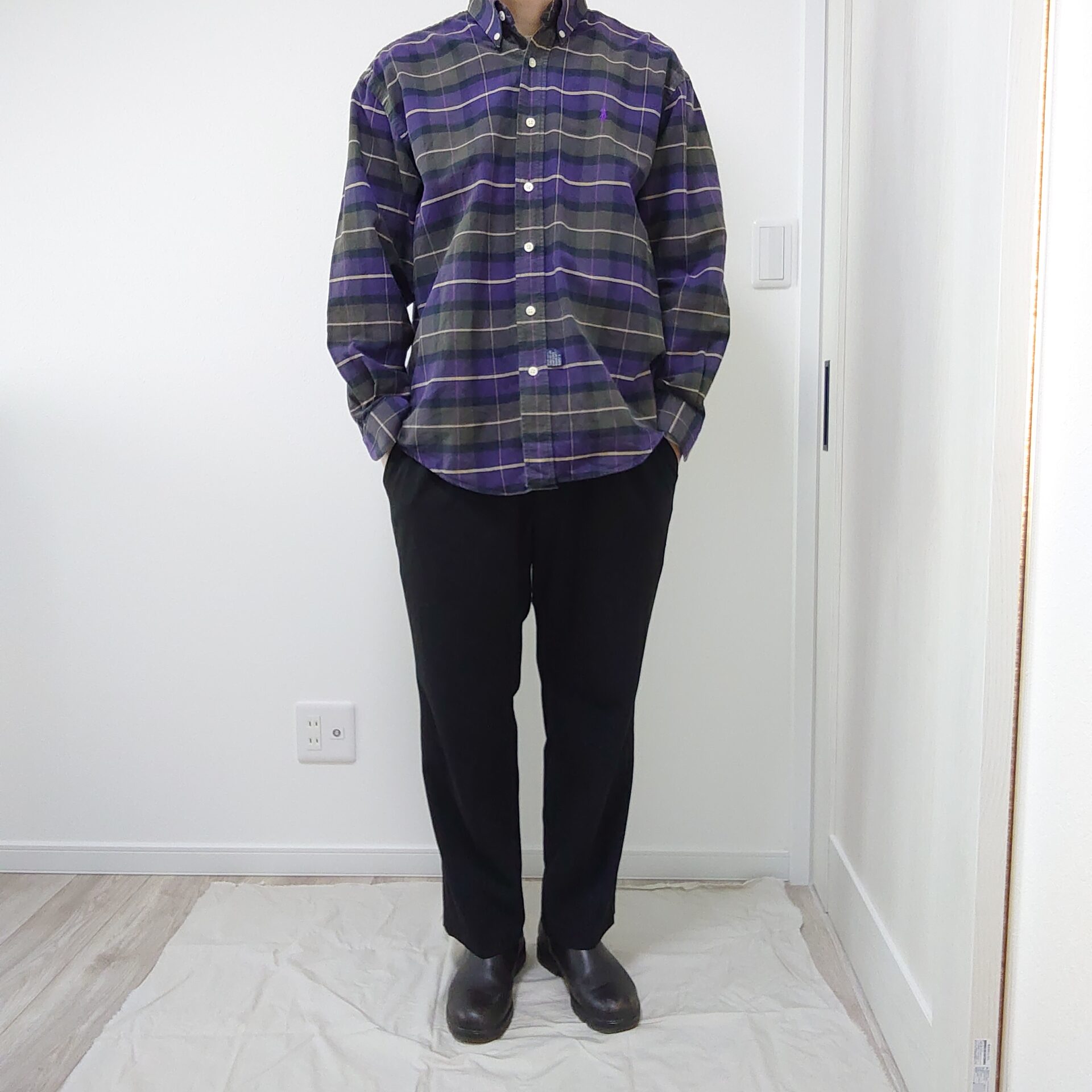 ラルフローレン-ユニクロのスラックス